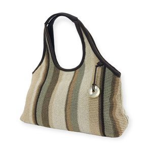 The Sak|Purse|Tote|Handbag|Hand-Crochet|Earth-Tones